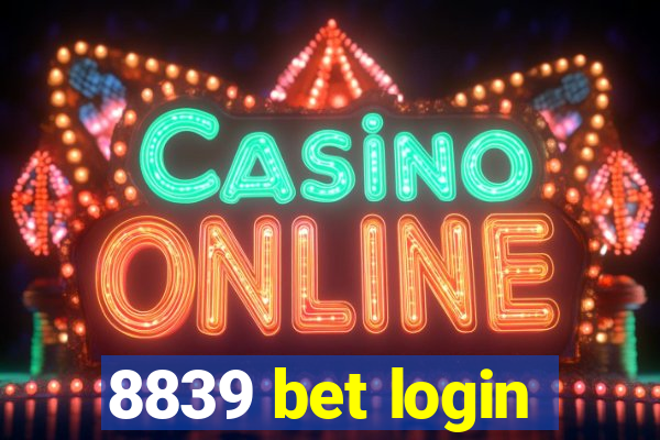 8839 bet login